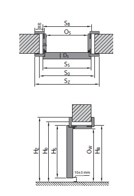 Dimensiunea usilor Porta Doors